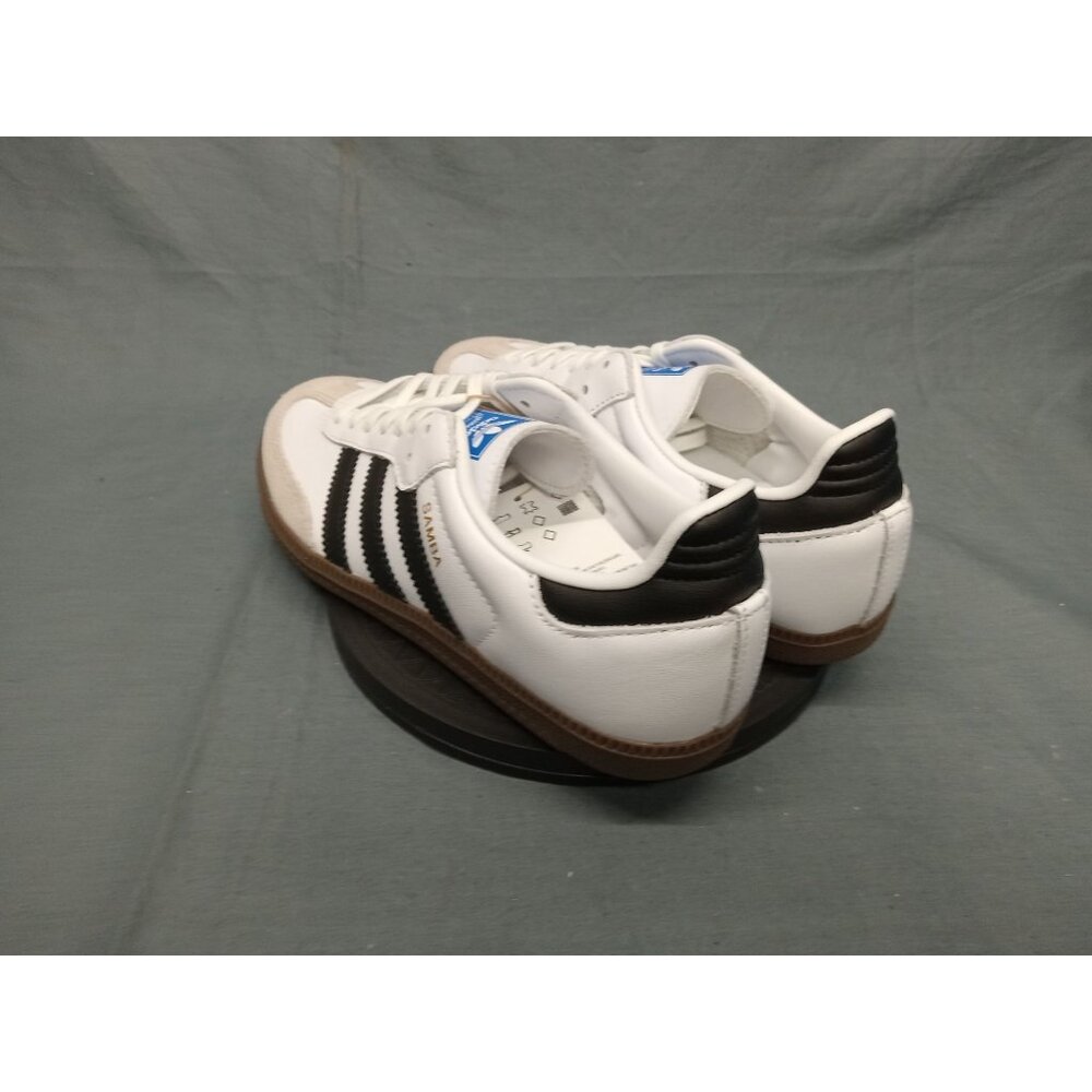 Adidas Samba OG C Sneakers Leather Black White Gum Kids Size 11K NEW NO BOX! - Picture 7 of 11
